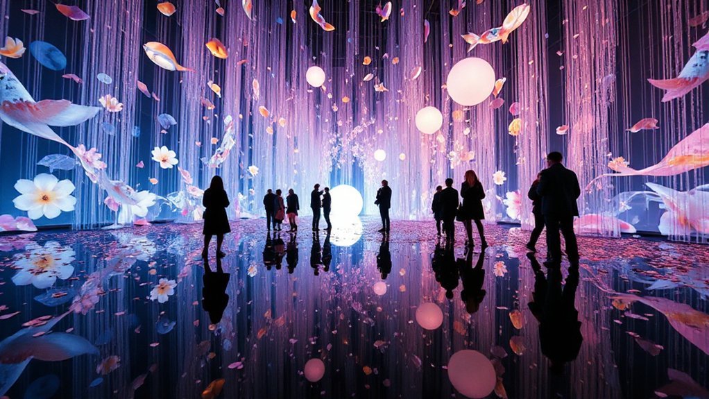 barefoot interactive water lightshow