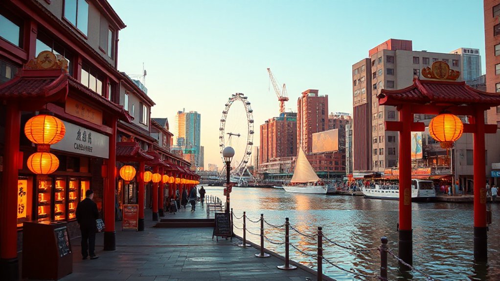 bay promenades museums chinatown