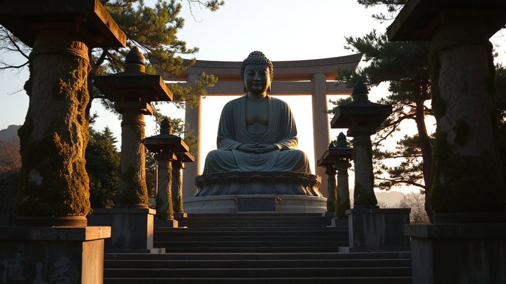 bronze buddha coastal hydrangeas