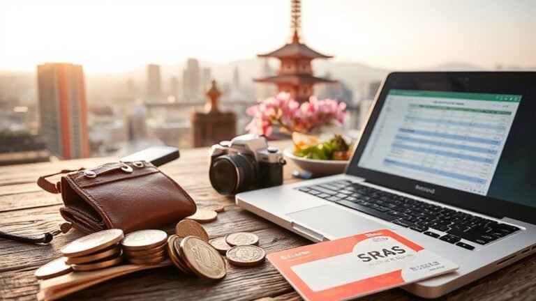 budget breakdown for japan