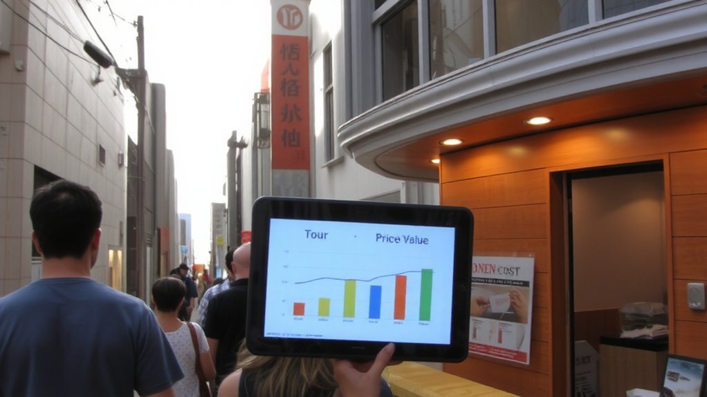 clarify total tour costs