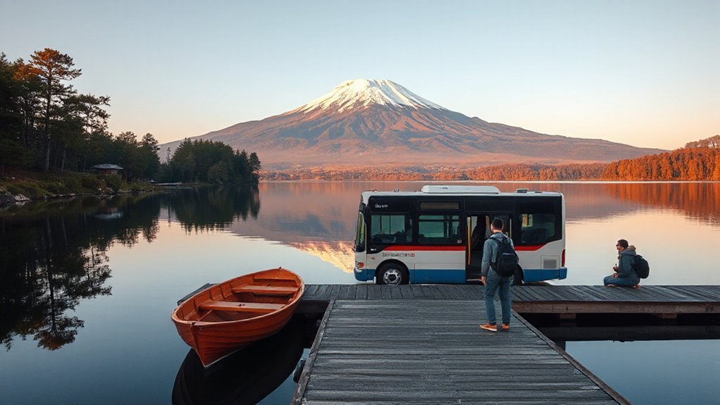 convenient kawaguchiko buses ropeway