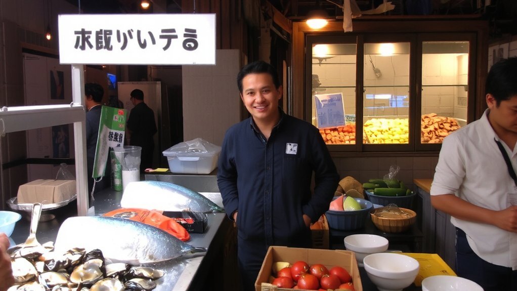 early tsukiji seafood safari