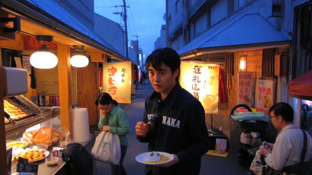 early tsukiji sushi and snacks