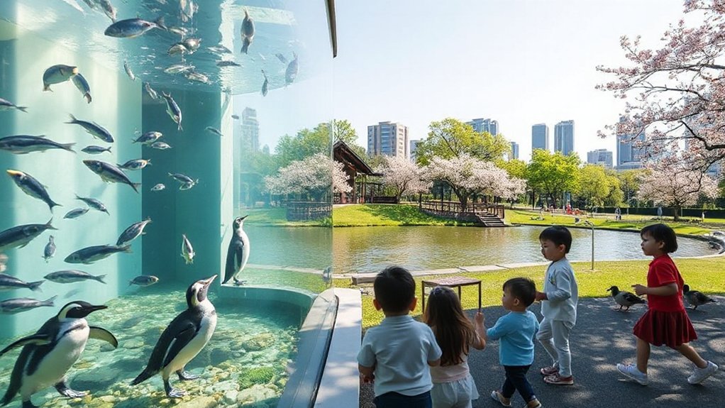 family friendly urban nature