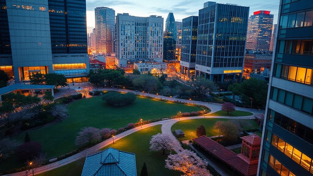 from gardens to skyline