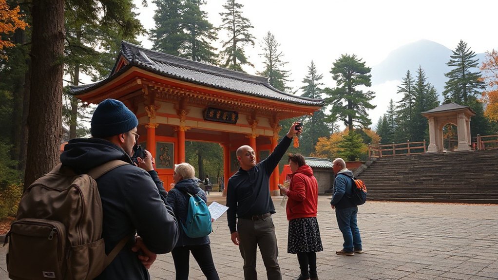 golden shrine misty lake