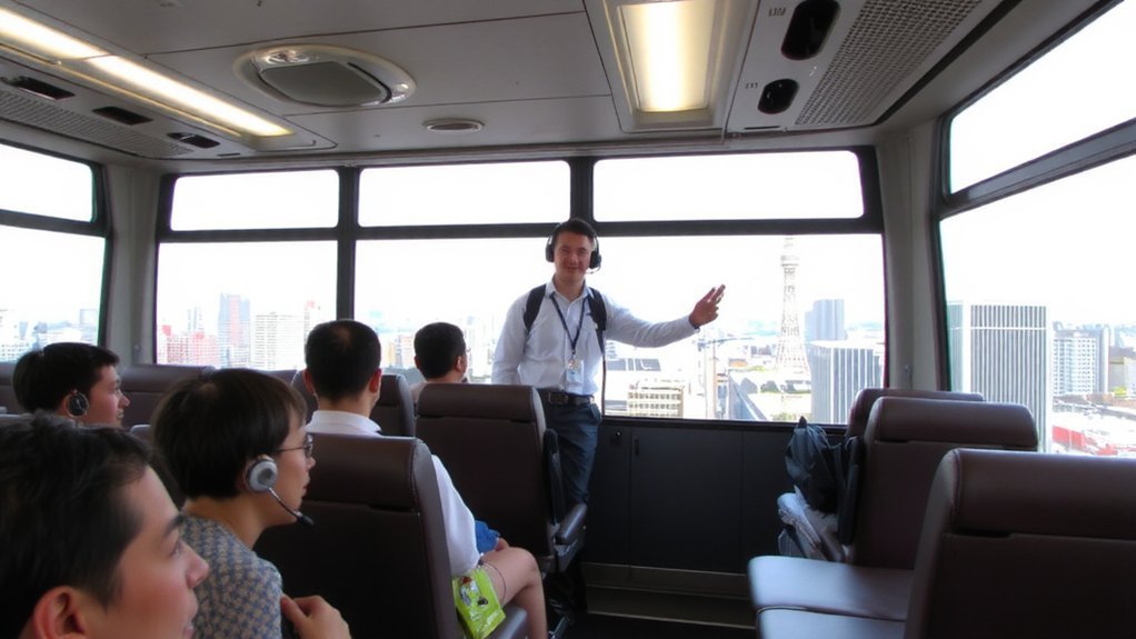 guided multilingual onboard comfort