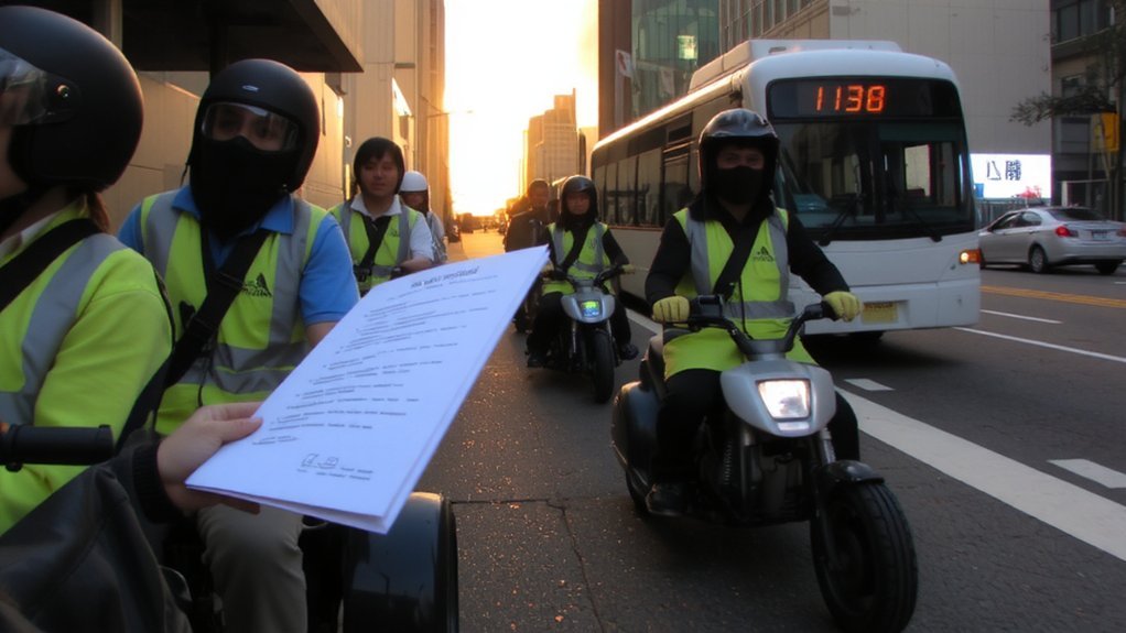helmet checks and visibility