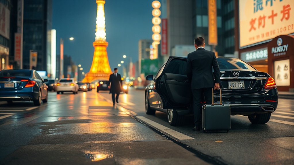 luxury chauffeured park logistics