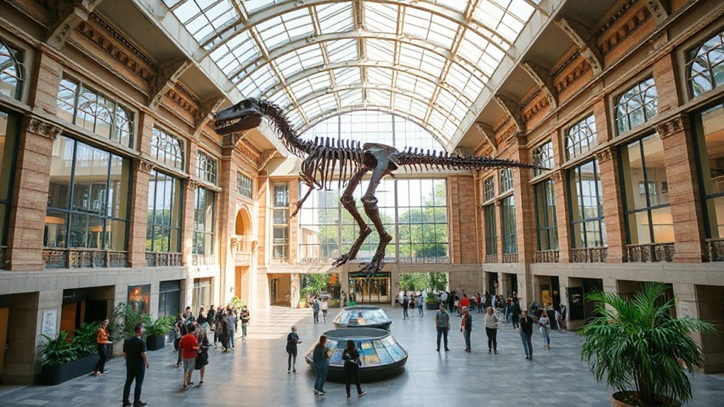 meteorites whales interactive exhibits