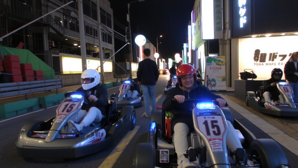 neon karting through akihabara