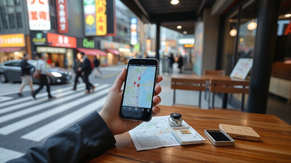 offline maps esim wi fi