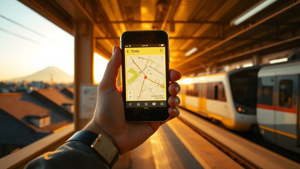 phone based transit in japan