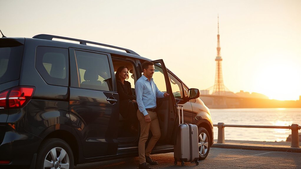 Tokyo Private Tours With Transport: Stress-Free Sightseeing Options private car english speaking guide