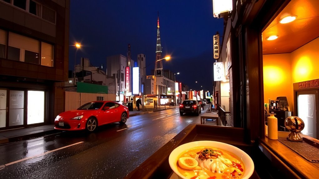 ramen sushi vinyl nights