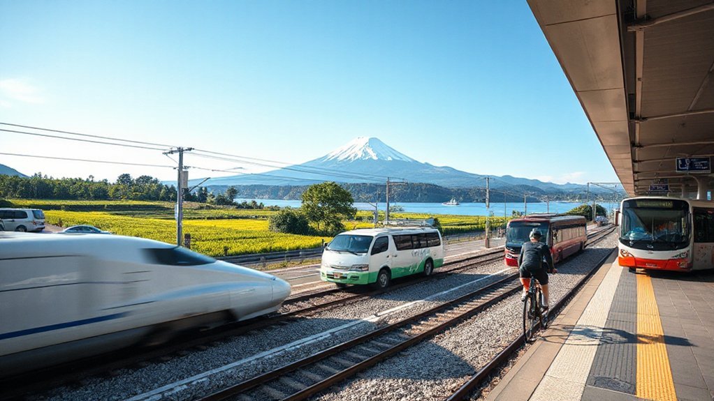 ride trains avoid cars