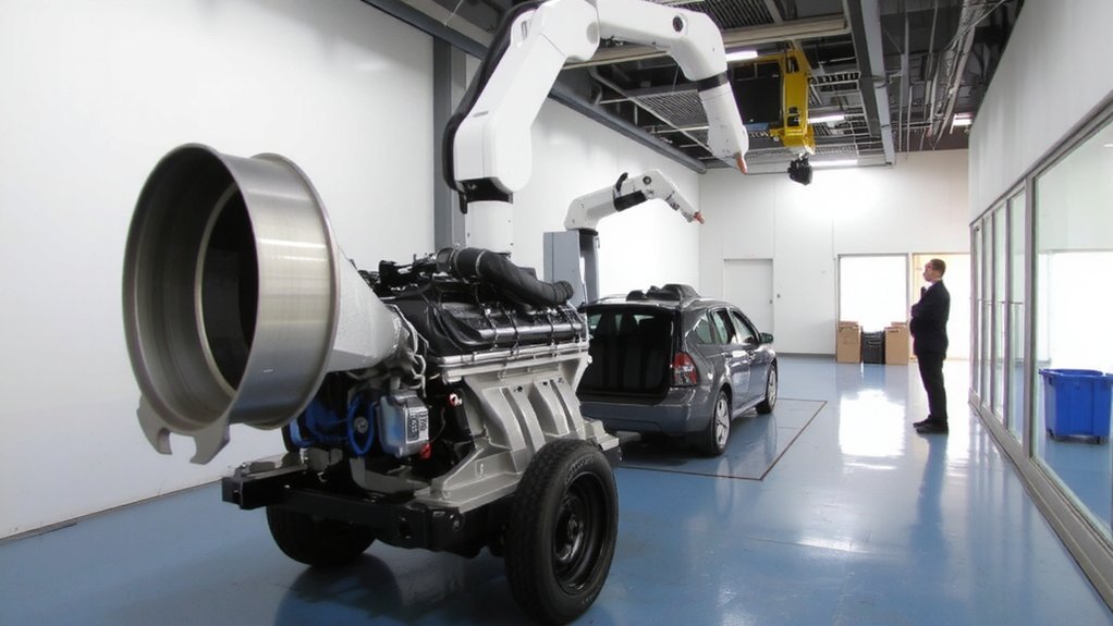 robotic engine assembly tour