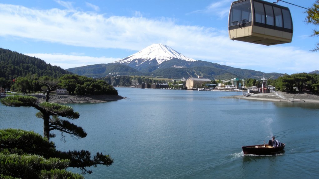ropeway onsen lake ashi