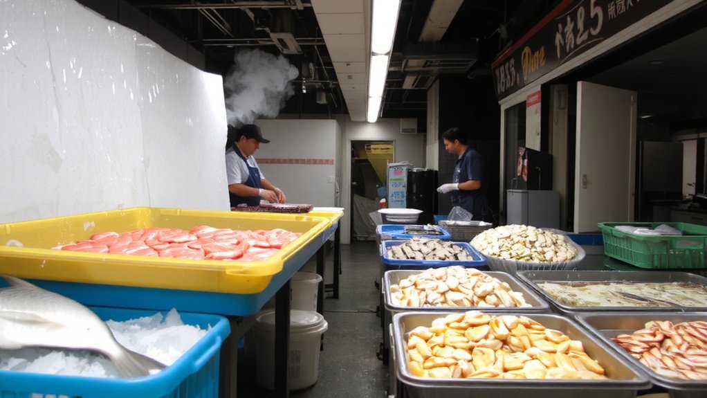 seasonal sashimi and nigiri