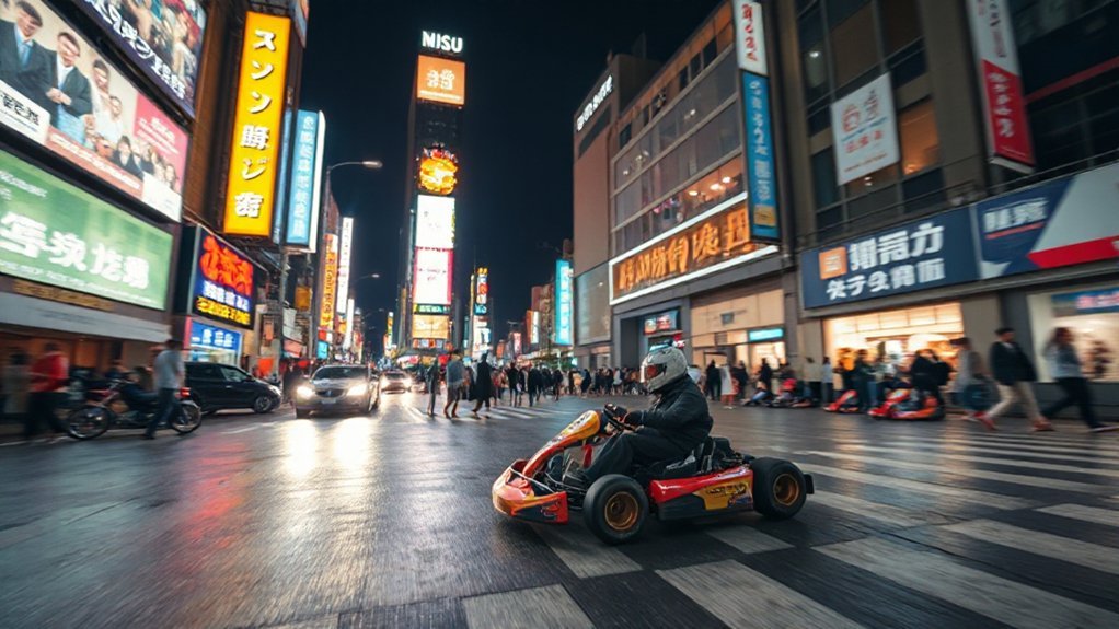 shinjuku harajuku shibuya karting