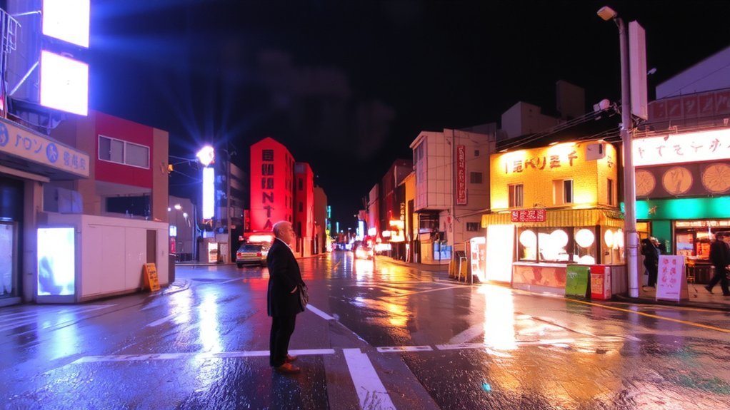 shinjuku neon golden gai