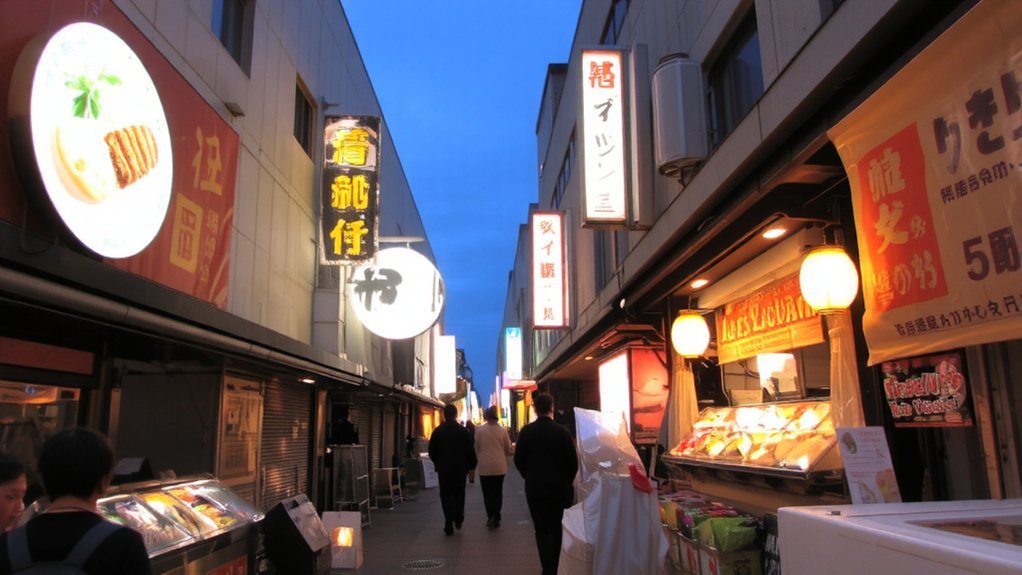 snacking through tokyo markets