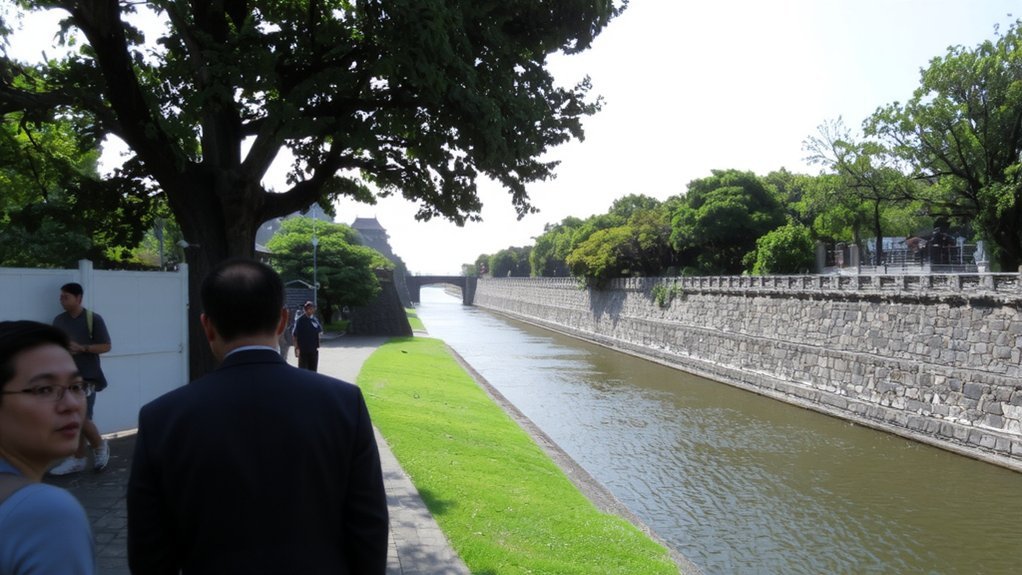 stone moats gates gardens
