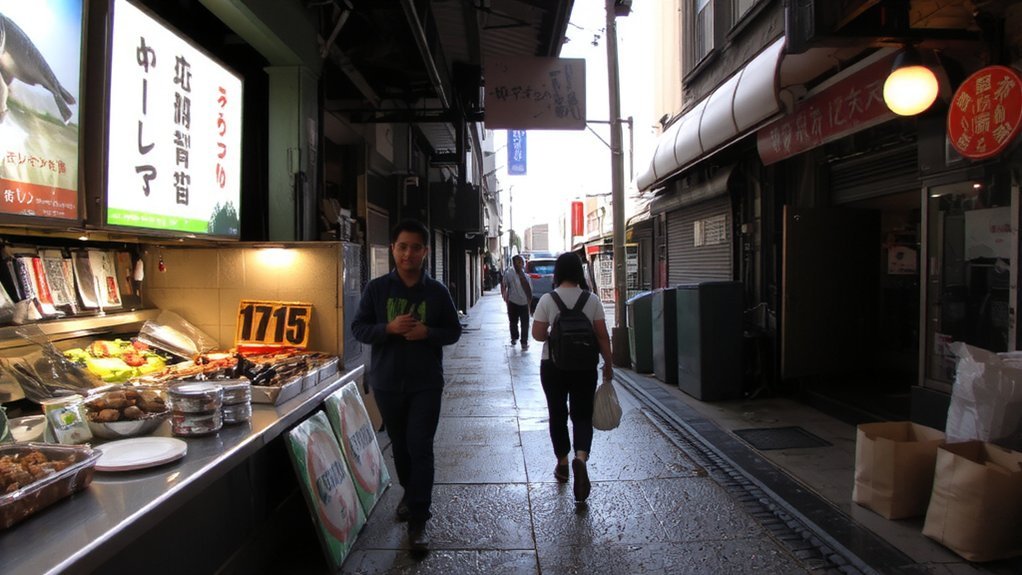 Tokyo Walking Tour: Discover Hidden Gems on Foot takoyaki yakitori salmon roe