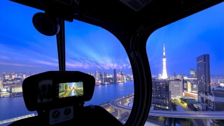 tokyo helicopter tour value