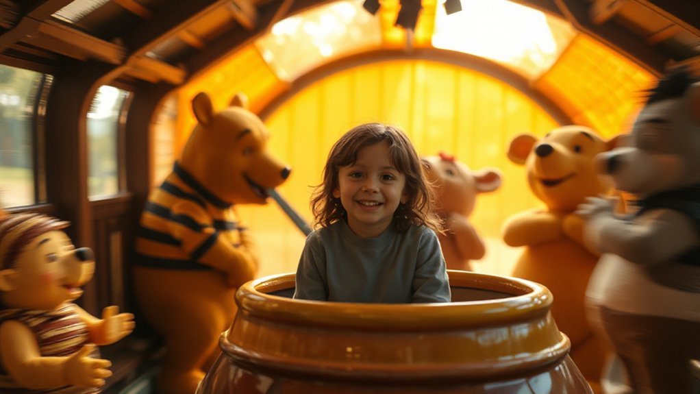 trackless interactive animatronic magic