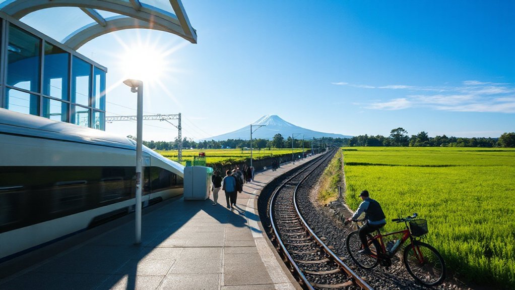 trains suica buses taxis