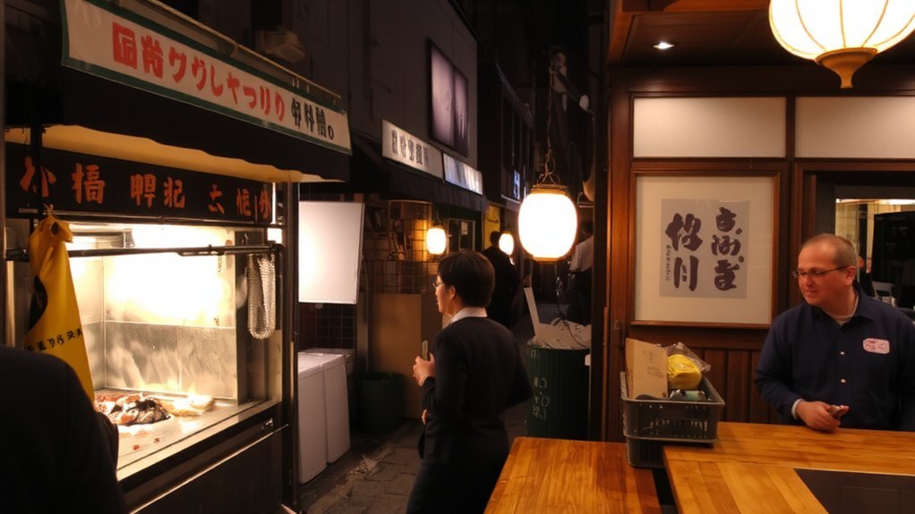 tsukiji seafood snacking etiquette