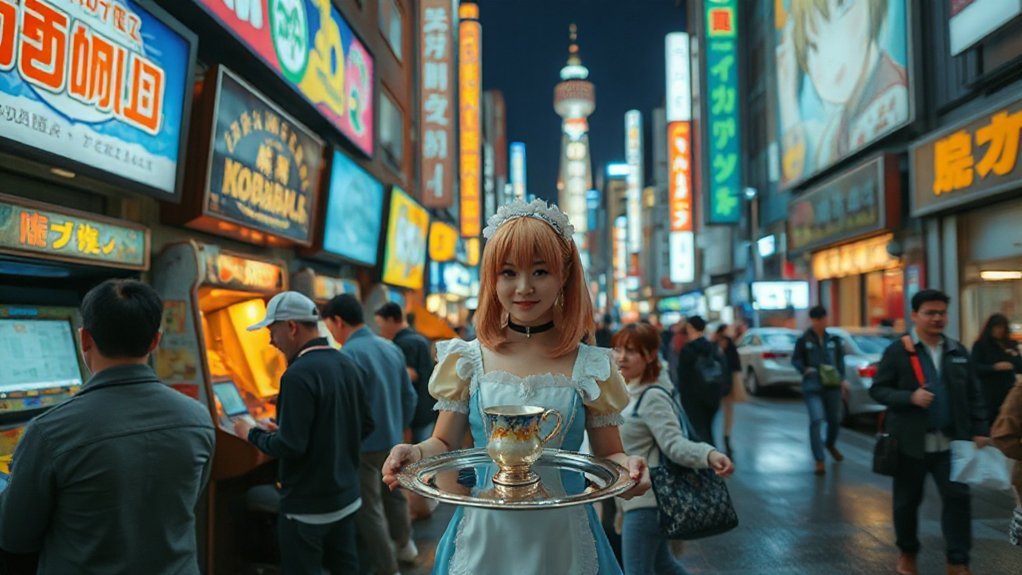 akihabara anime retro maid