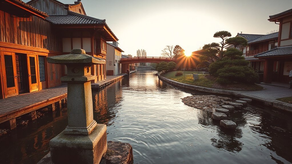 canals gardens tidal wildlife