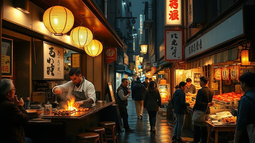 tokyo night food crawl