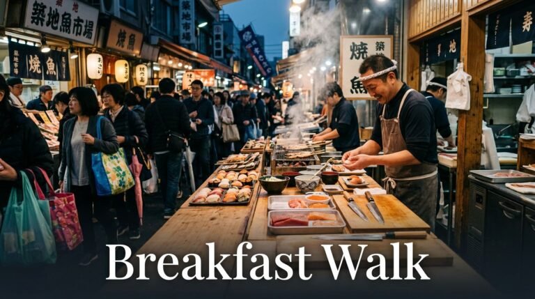 Tsukiji Outer Market Tours for a Tokyo Breakfast Walk Tsukiji Outer Market Tours for a Tokyo Breakfast Walk